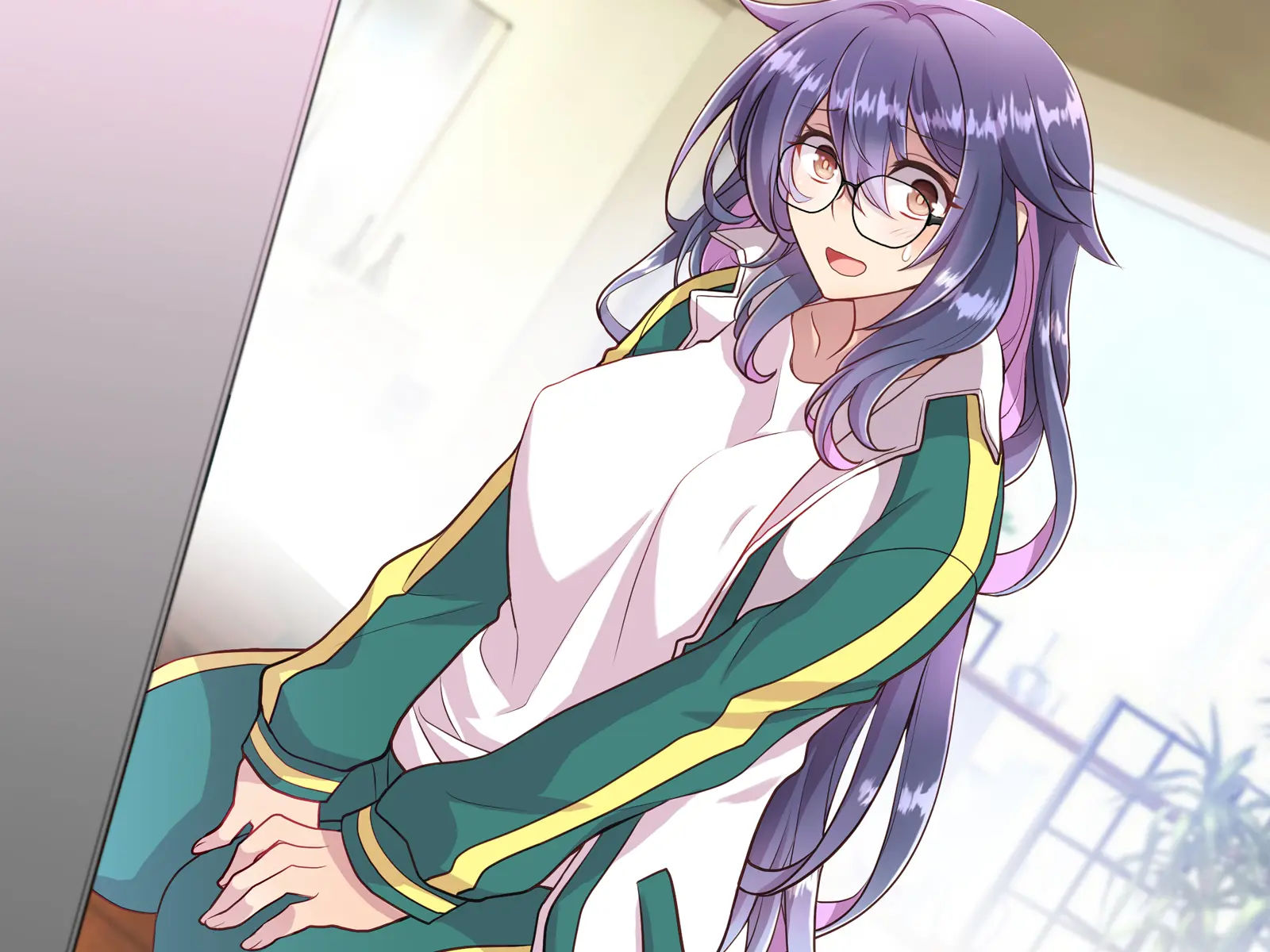 Noroi De Nyotaika Shita Megane De Noppona Ore Ga Namaiki Kouhai To H Suru Koto Ni Natta Koto No Tenmatsu | 저주로 여체화해버린 안경에 키다리인 내가 건방진 후배와 H 해버리게 된 사건의 전말